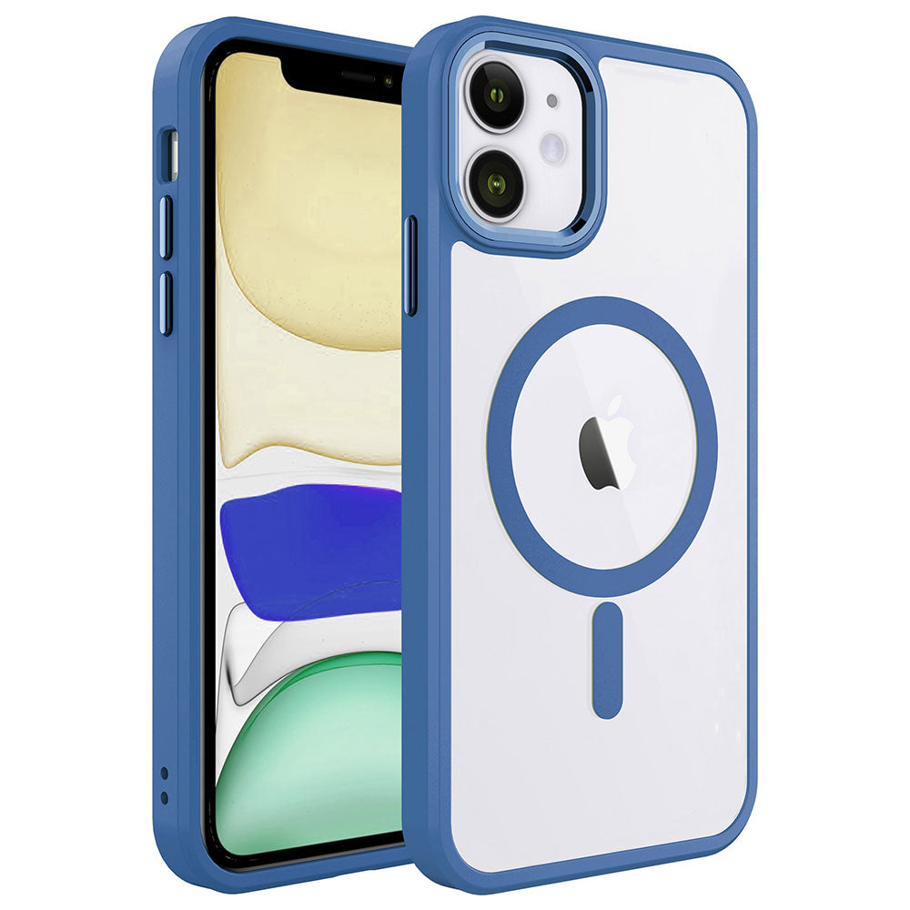 Cepax Chrome Magsafe iPhone 11 Kablosuz Şarj Özellikli Silikon Telefon Kılıfı - 4 Cepax Chrome Magsafe iPhone 11 Kablosuz Şarj Özellikli Silikon Telefon Kılıfı - 4